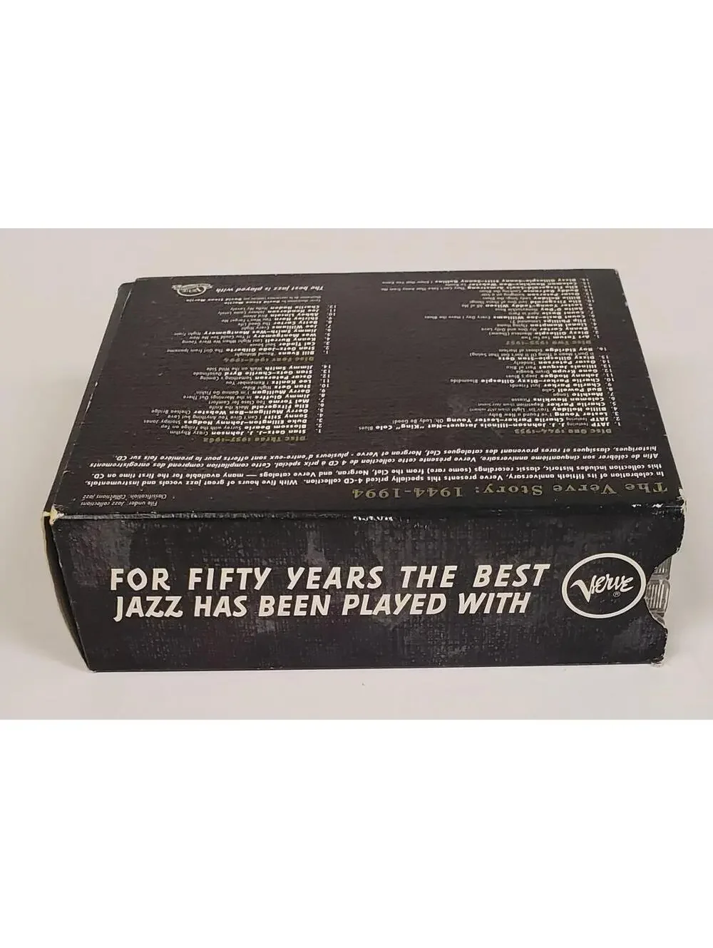 The Verve Story 1944-1994 4-CD Box Set Jazz 50th Anniversary Verve Records - Picture 2 of 9
